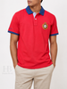 HACKETT LONDON Crest Logo Embroidered Polo T-shirt