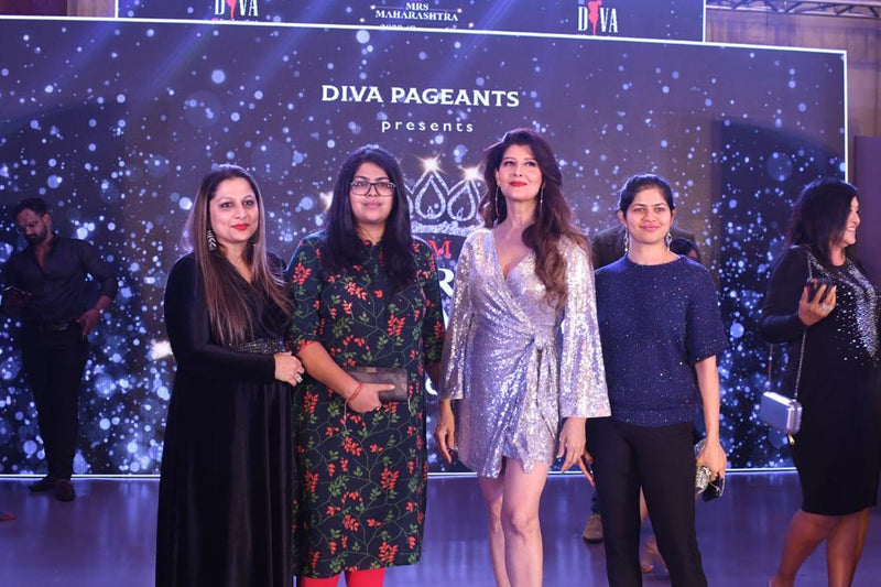 HauteBook team at Ms Maharashtra.