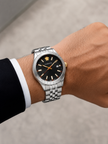 VERSACE Hellenyium Quartz Black Dial Men's Watch