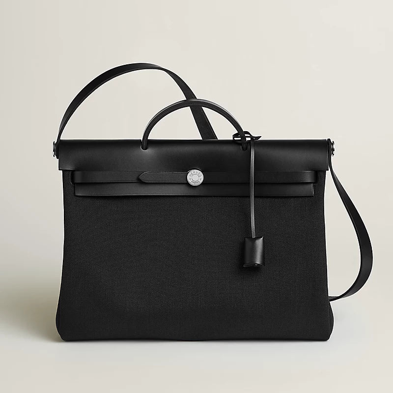 [Brand New] HERMES Herbag Messenger 39 bag Noir
