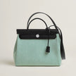 [Brand New] HERMES Herbag Zip 31 Bag Ecru/Vertigo Green/Black