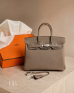 [Brand New] HERMES Birkin 25 Etoupe Togo PHW