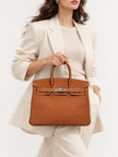 [Unused] HERMES Birkin 25 Gold Togo Palladium Hardware