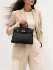 [Brand New] HERMES Birkin 25 Retourne Black Noir