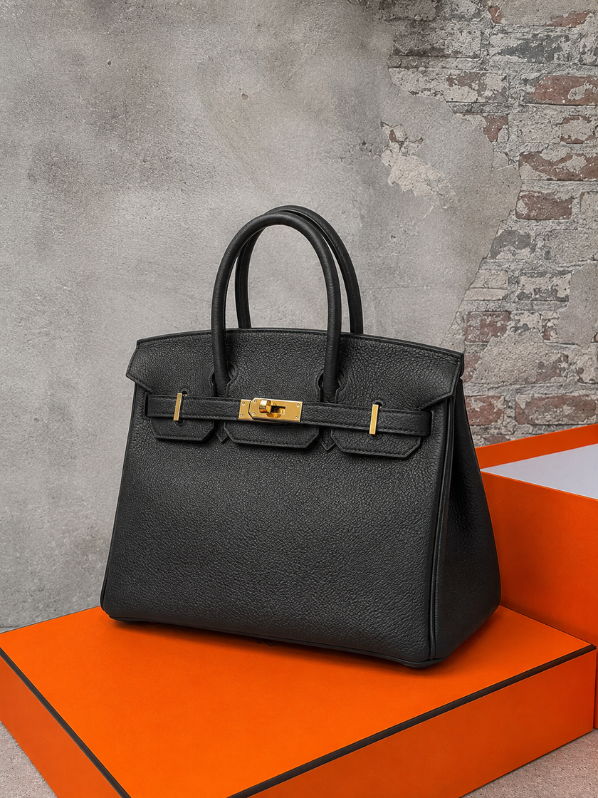 [Unused/Like New] HERMES Birkin 30 Noir