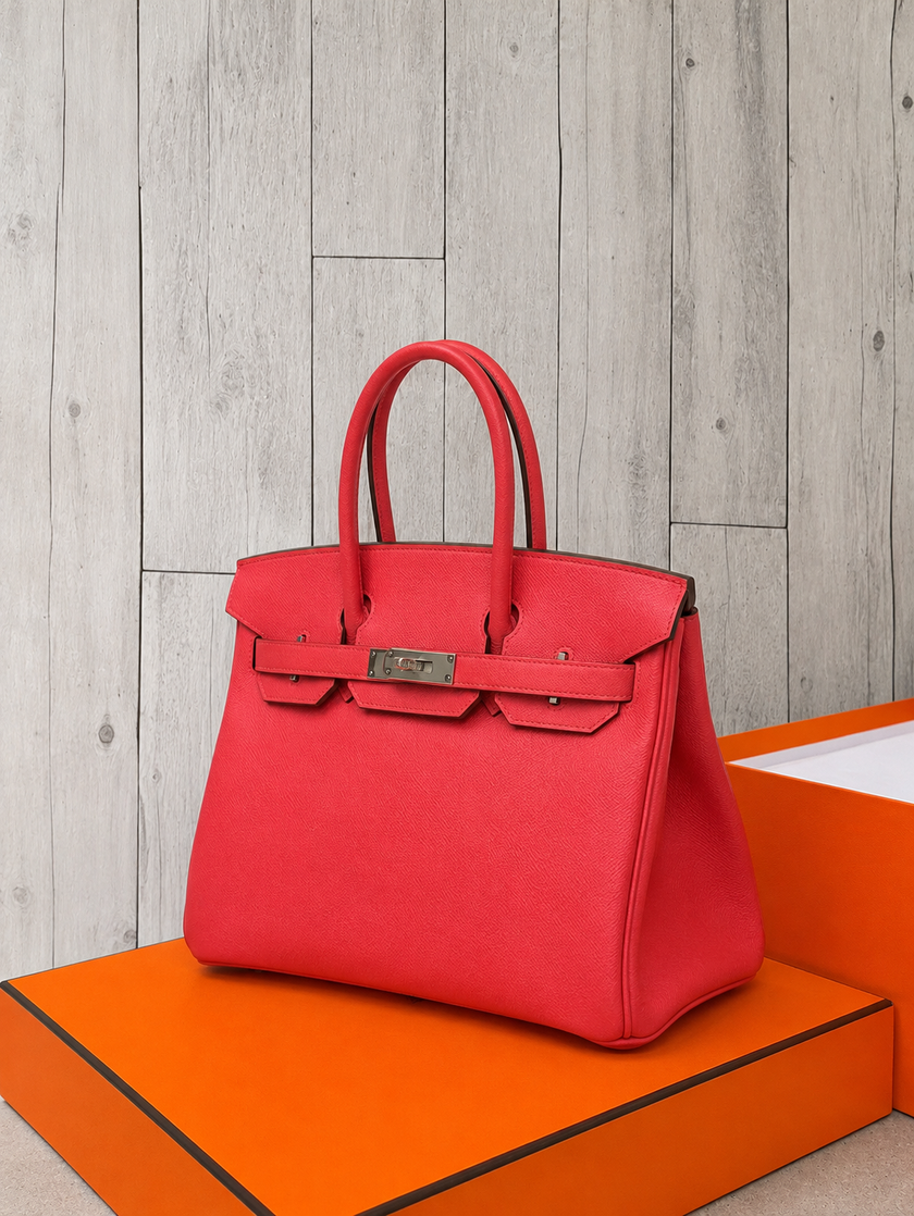[Unused /Like New] HERMES Birkin 30 Rose Jaipur
