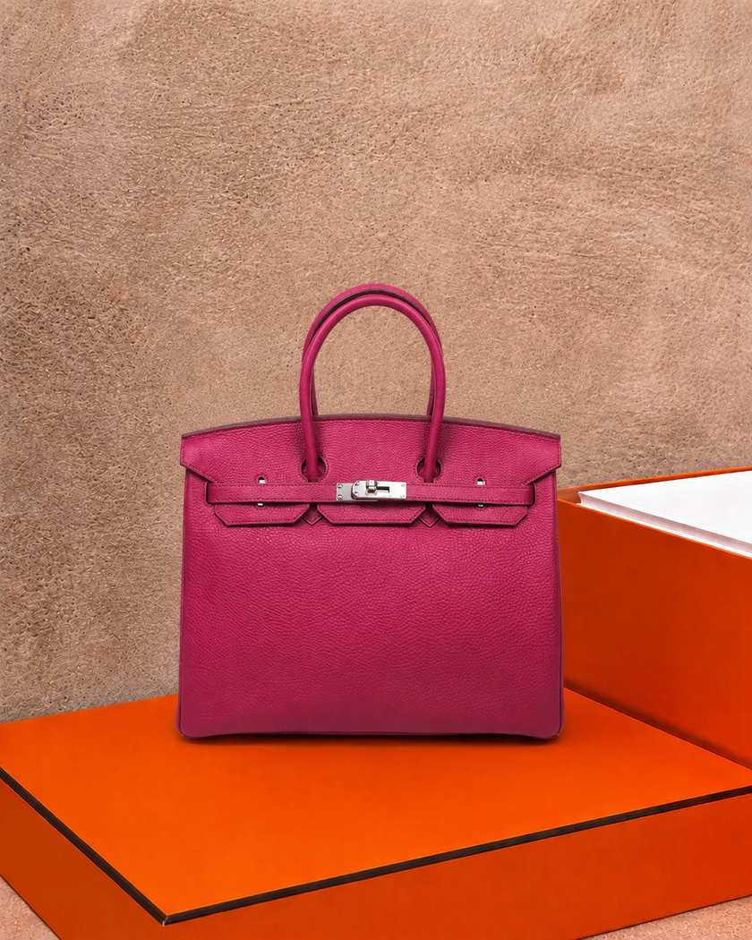 [Mint Condition/Like New] HERMES Birkin 35 Rouge Togo Palladium Hardware