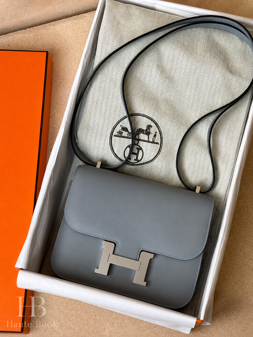 [Price on Request] HERMES Constance 18 - Gris Pantin Swift