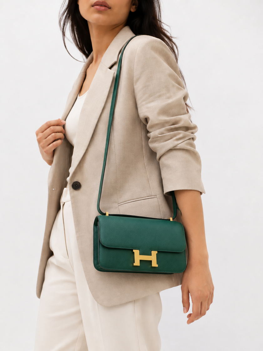 [Unused] HERMES Constance Elan Malachite