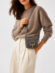 [Unused] HERMES Della Cavalleria Mini Bag Gris Meyer