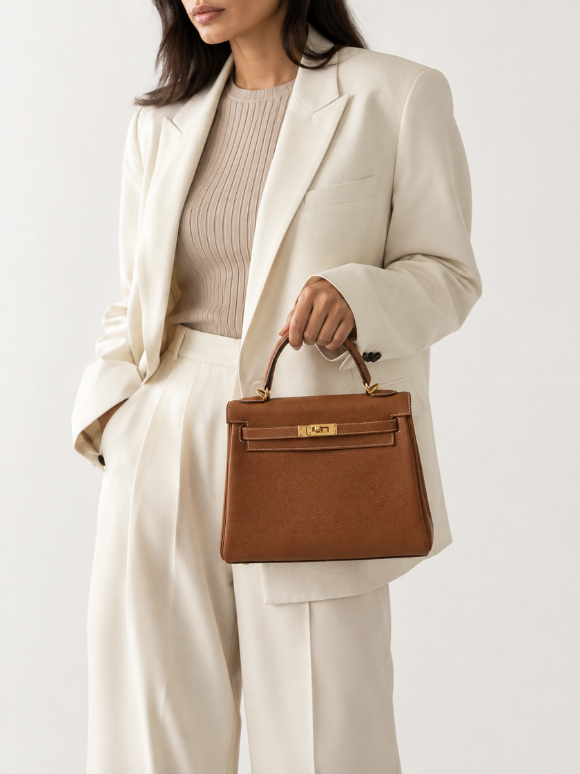 [Unused] HERMES Kelly 25 Gold
