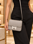 [Brand New] HERMÈS Mini Constance 19 Gris Mouette