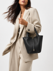 HERMES Picotin Lock 18 Noir 89 Clemence Gold Hardware