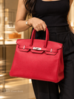 [Price on Request] HERMES Retourne Birkin 35 Red