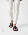 HERMES Izmir Sandals In Marine