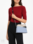 MICHAEL KORS Jet Set Travel Color-Block Signature Logo Crossbody Bag