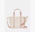 KATE SPADE  Kip Canvas Small Tote - Rose Smoke Multi