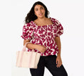 KATE SPADE  Kip Canvas Small Tote - Rose Smoke Multi