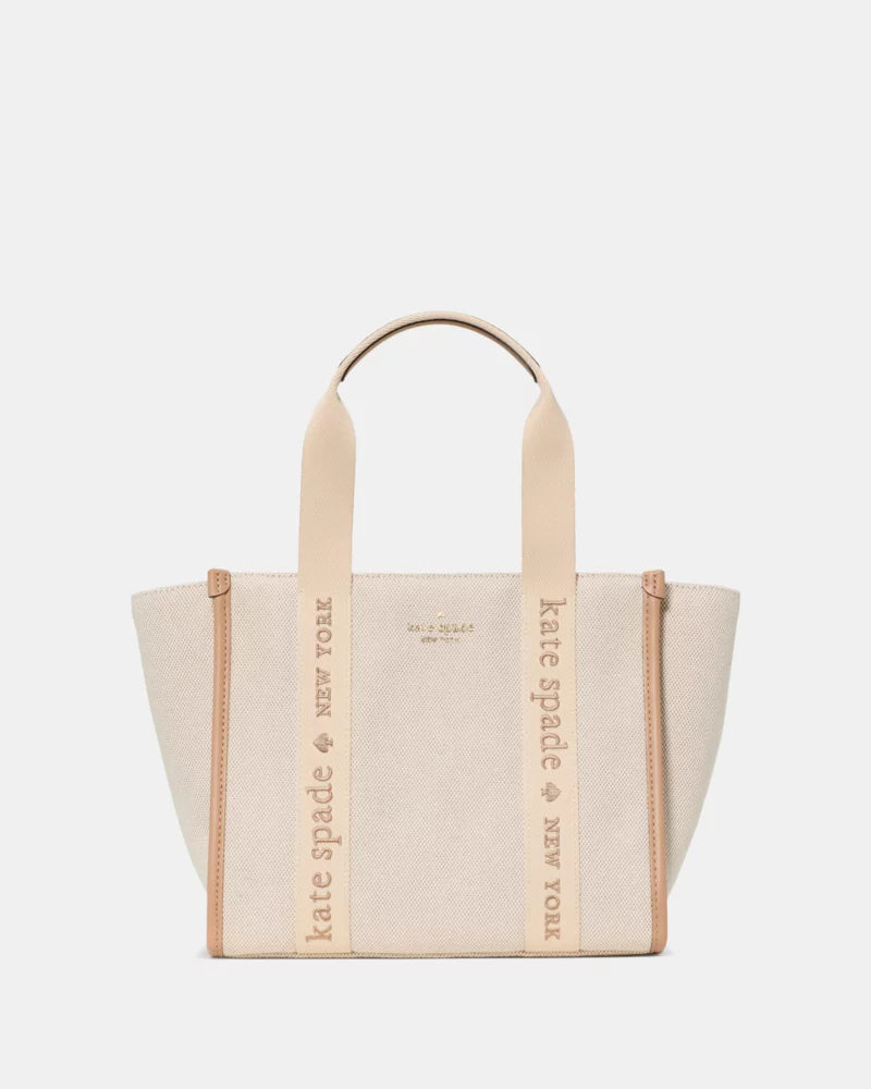 [AT DELHI]  KATE SPADE  Kip Canvas Small Tote - Kip Canvas Small Tote