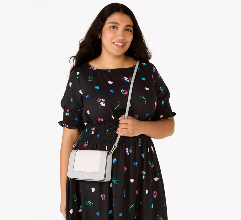 KATE SPADE Lena Colorblock Mini Flap Crossbody