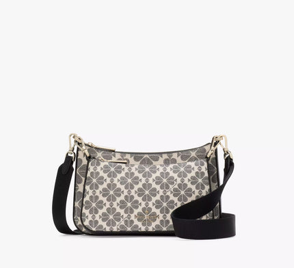 KATE SPADE  Spade Flower Small Crossbody - Black Multi
