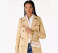 KATE SPADE Phoebe Colorblock Refined Grain Leather Turnlock Wallet On A Chain  - Toasted Hazelnut Multi