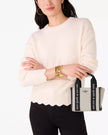 KATE SPADE Kip Canvas Mini Tote Bag - Natural Multi