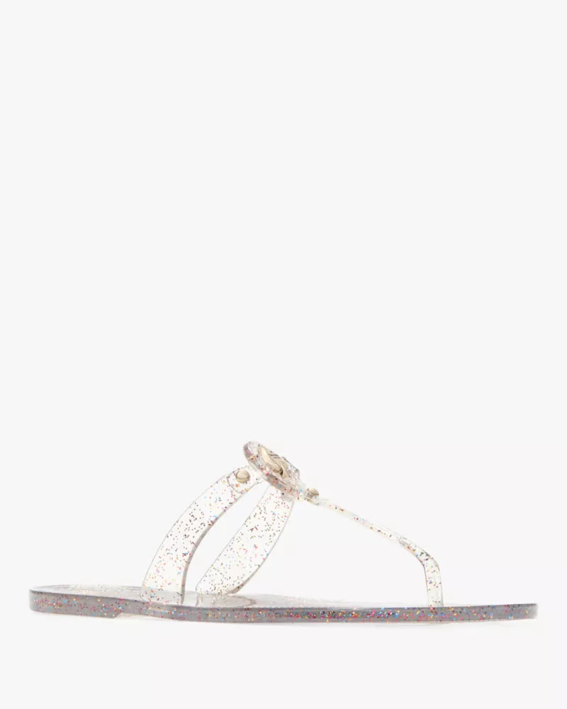 KATE SPADE Kendall Jelly T-Strap Sandal- Multi