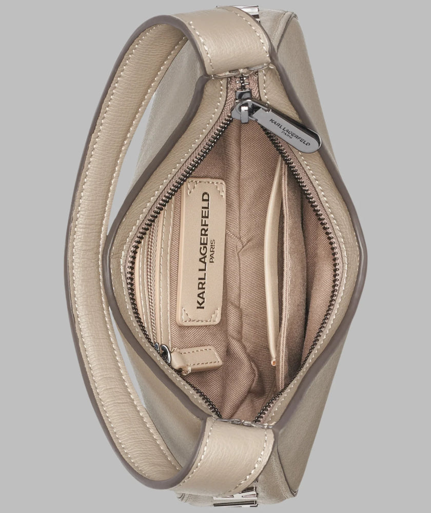 KARL LAGERFELD Desi Shoulder Bag - Truffle