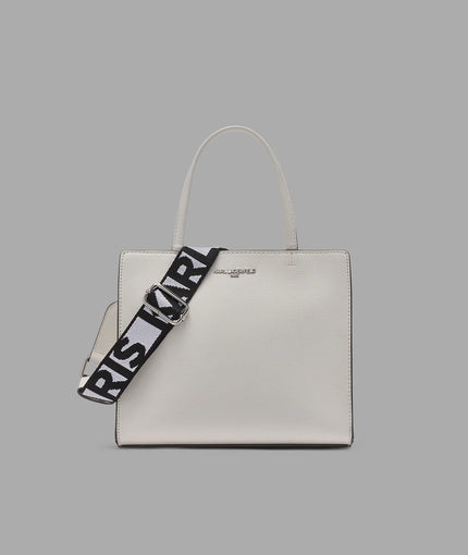 KARL LAGERFELD Maybelle Satchel - White