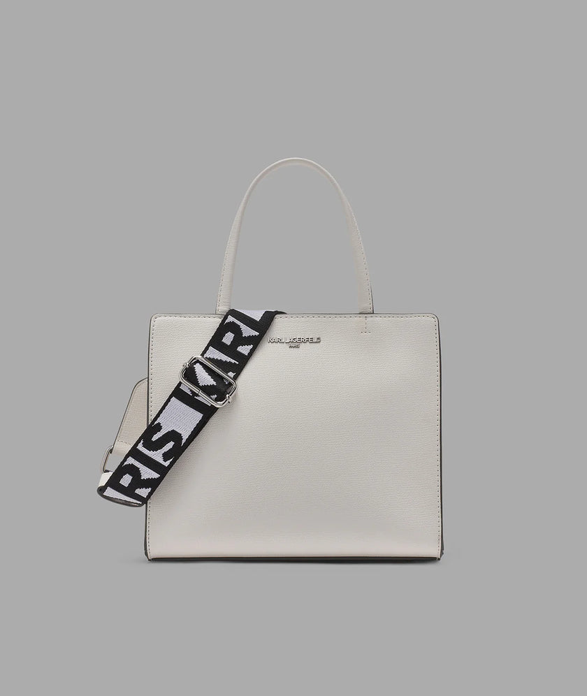 KARL LAGERFELD Maybelle Satchel - White