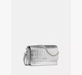 KATE SPADE Phoebe Colorblock Refined Grain Leather Turnlock Wallet On A Chain - Toasted Hazelnut Multi