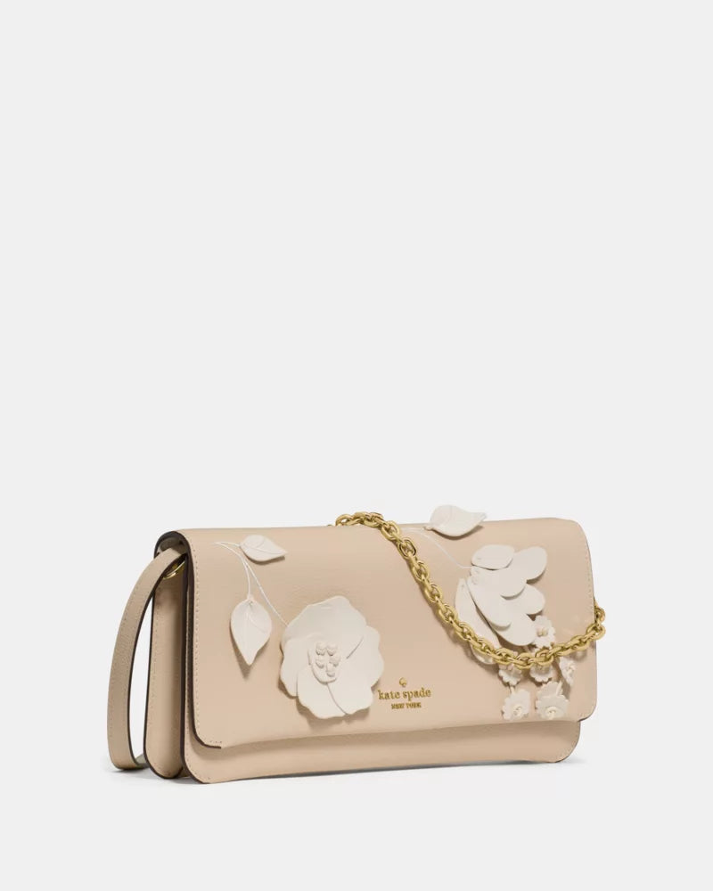 KATE SPADE Ivy Floral Crossbody Bag - Milk Glass Multi