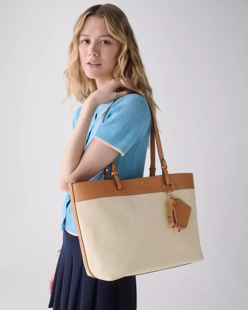KATE SPADE Tessa Tote Bag With Charm