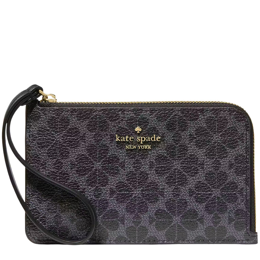 [At India] KATE SPADE Lucy Spade Flower Small Card Holder Wristlet