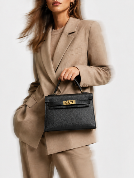[Unused] HERMES Kelly 25 Black