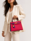 [Brand New] HERMES Kelly 25 HSS Rose Extreme with Anemone