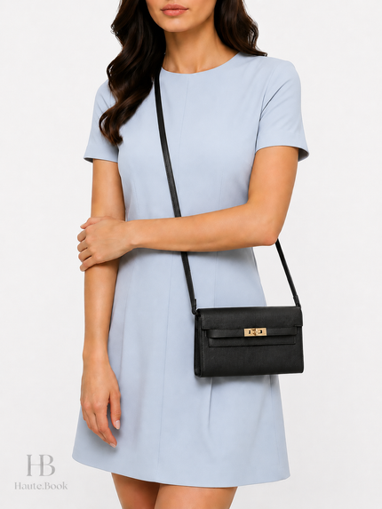 [Brand New] HERMES Kelly Classique To Go wallet Noir