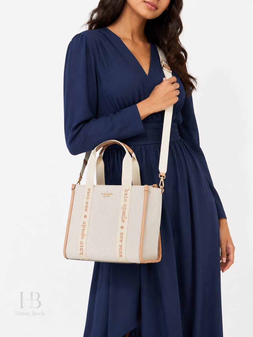 KATE SPADE Kip Canvas Small Tote