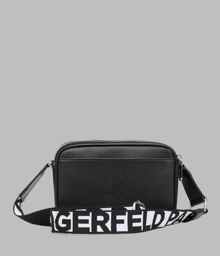 KARL LAGERFELD Maybelle Rhinestone Duo Camera Crossbody Bag
