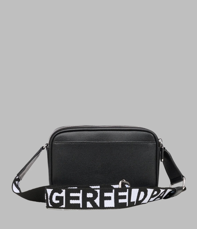 KARL LAGERFELD Maybelle Rhinestone Duo Camera Crossbody Bag