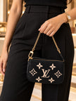 LOUIS VUITTON Bicolor Monogram Empreinte Mini Pochette