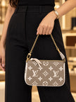 LOUIS VUITTON Monogram Empreinte Mini Pochette Accessoires