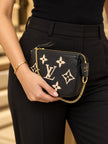 LOUIS VUITTON Monogram Empreinte Mini Pochette Chain Handbag