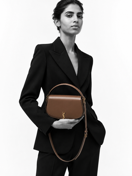 SAINT LAURENT Leather Crossbody Bag