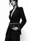SAINT LAURENT Leather Shoulder Bag