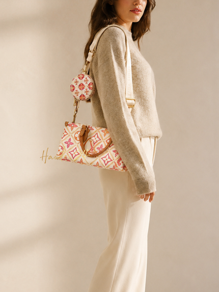 LOUIS VUITTON Monogram Tile OnTheGo EW Bag