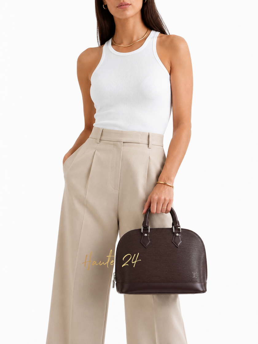 LOUIS VUITTON Epi Alma PM Bag