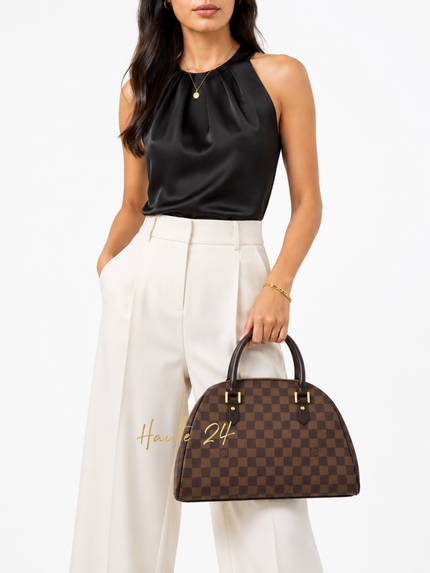 LOUIS VUITTON Damier Rivera MM Bag