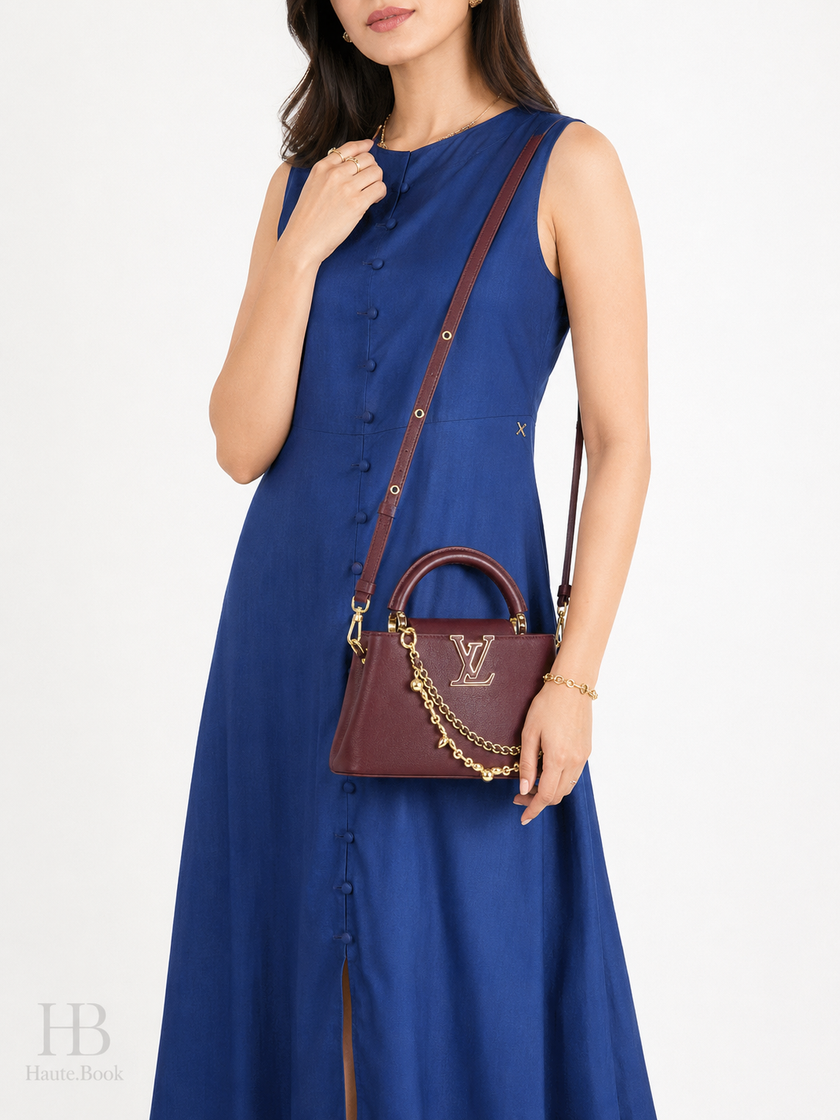 LOUIS VUITTON Capucines EW MINI M25473 Bag